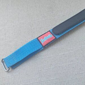 Replacement Strap Blue Canvas Sport Waterproof Band Size 22mm Unbranded